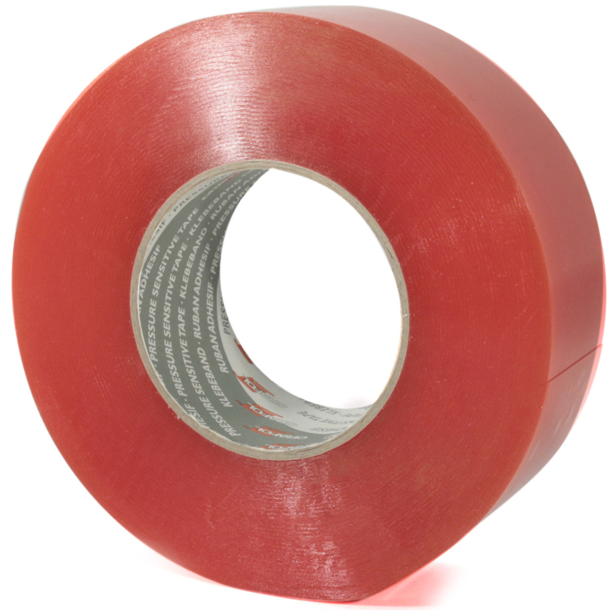 1/4IN x 36YD D/F CLEAR TAPE w/Red Liner - Double-sided Adhesive Tapes